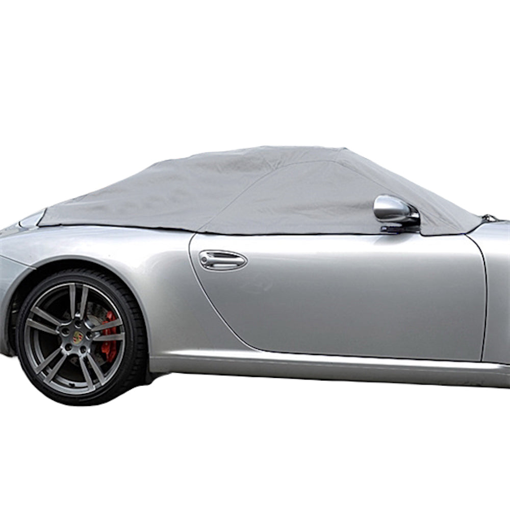 Protector de techo de lona de media cubierta para Fiat 124 Spider 124 Spider y Abarth 124 Spider