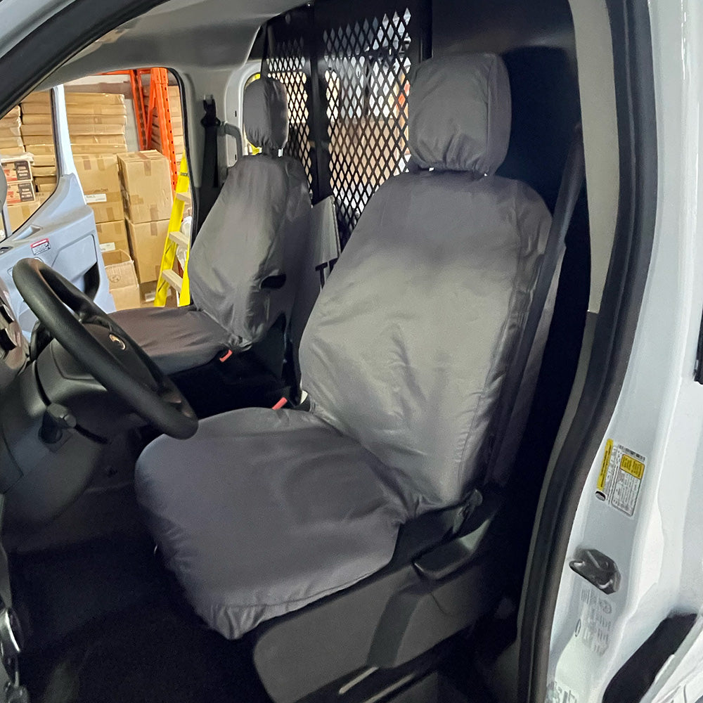 Custom-fit Front Seat Cover Set for the Ford Transit Van 150 250 350 350HD