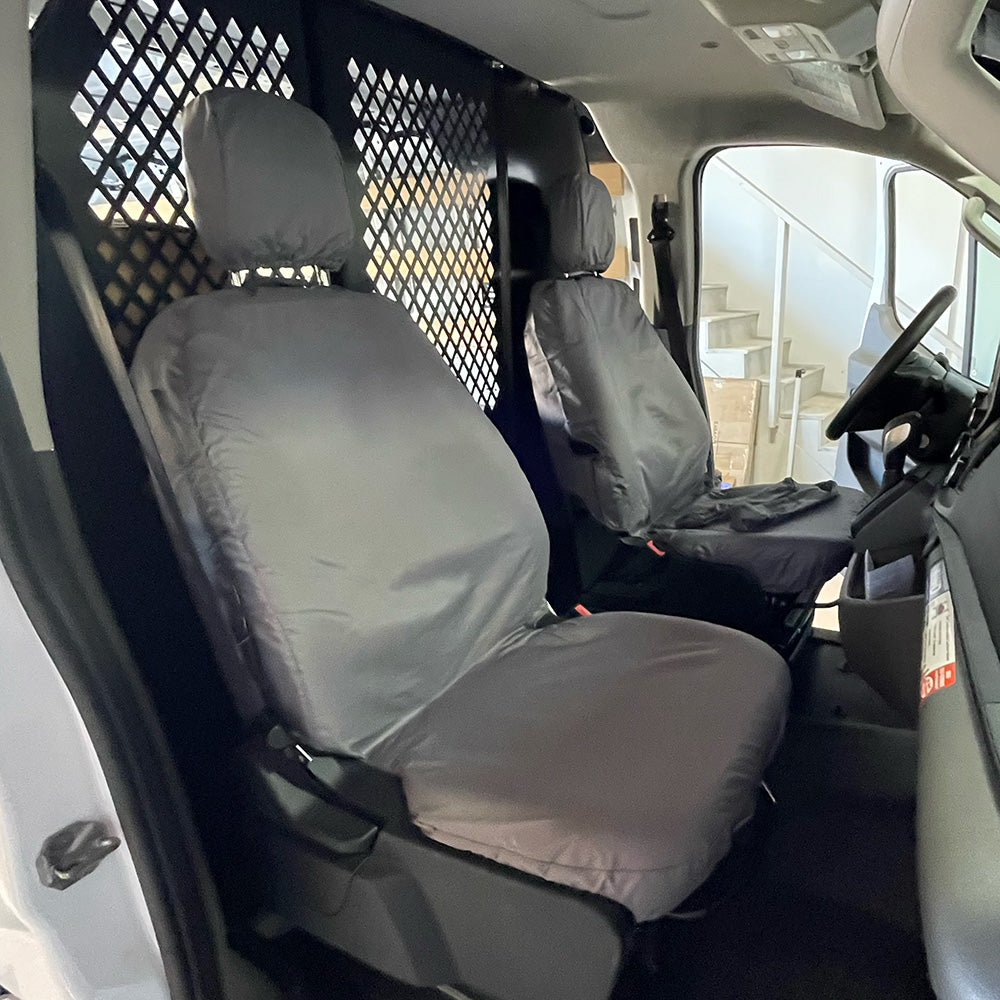 Custom-fit Front Seat Cover Set for the Ford Transit Van 150 250 350 350HD