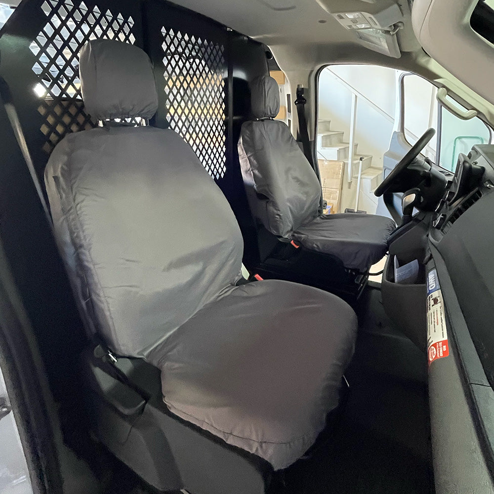 Custom-fit Front Seat Cover Set for the Ford Transit Van 150 250 350 350HD