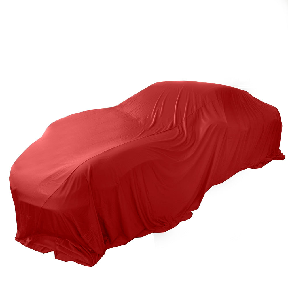 Showroom Reveal Housse de voiture pour les modèles Mercedes – Housse de taille MOYENNE – Rouge (448R)