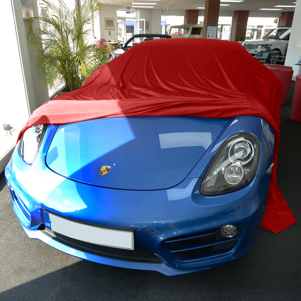 Showroom Reveal Housse de voiture pour les modèles Austin Healey – Housse de taille MOYENNE – Rouge (448R)