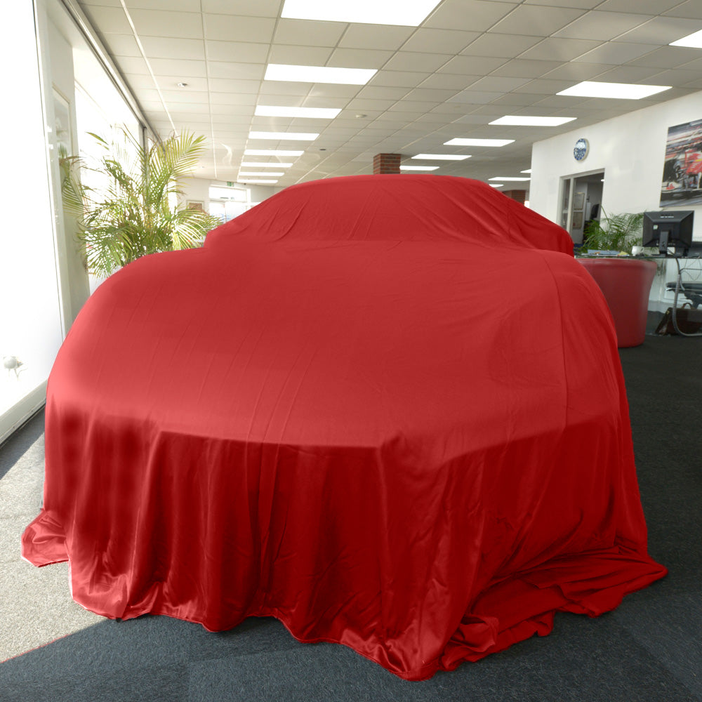 Showroom Reveal Housse de voiture pour modèles Jaguar – Housse de taille MOYENNE – Rouge (448R)