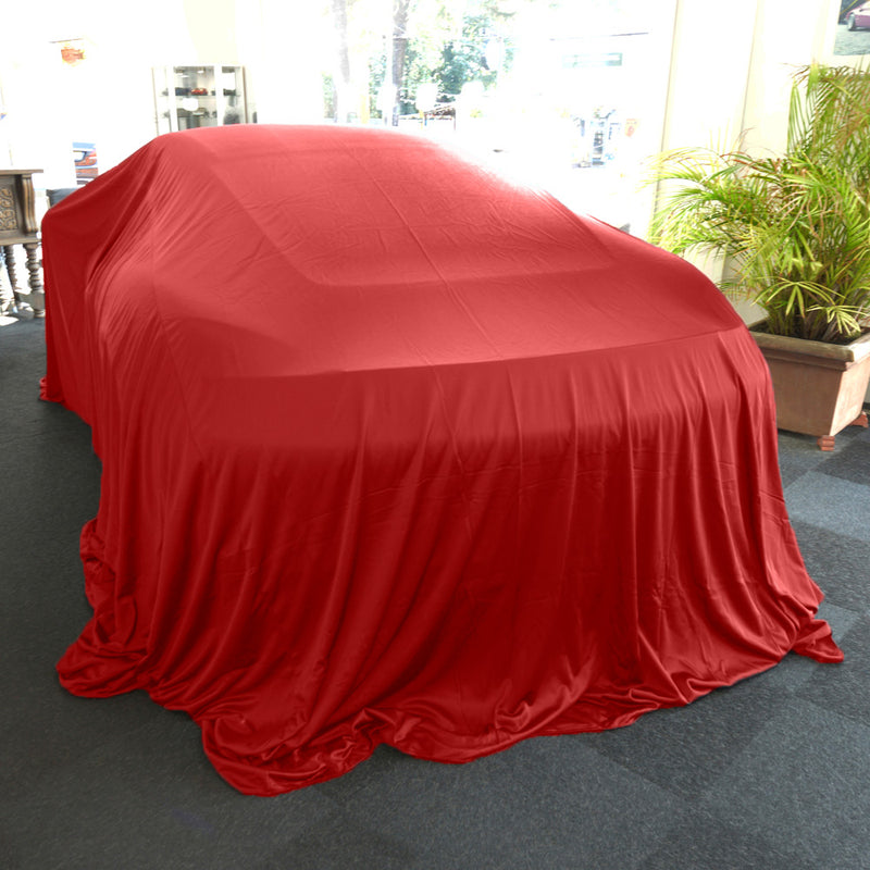 Showroom Reveal Car Cover for Datsun models - MEDIUM Sized Cover - Red (448R)