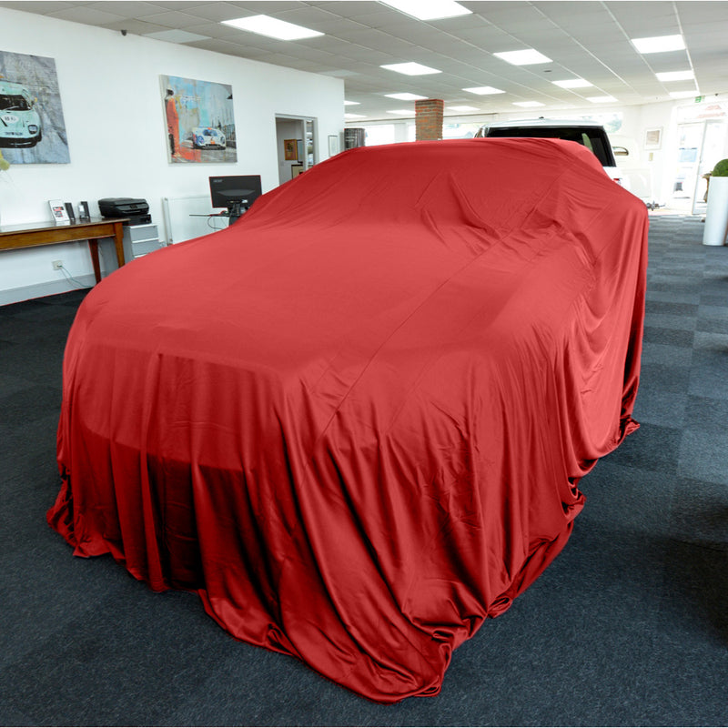 Showroom Reveal Car Cover for Datsun models - Large Sized Cover - Red (449R)