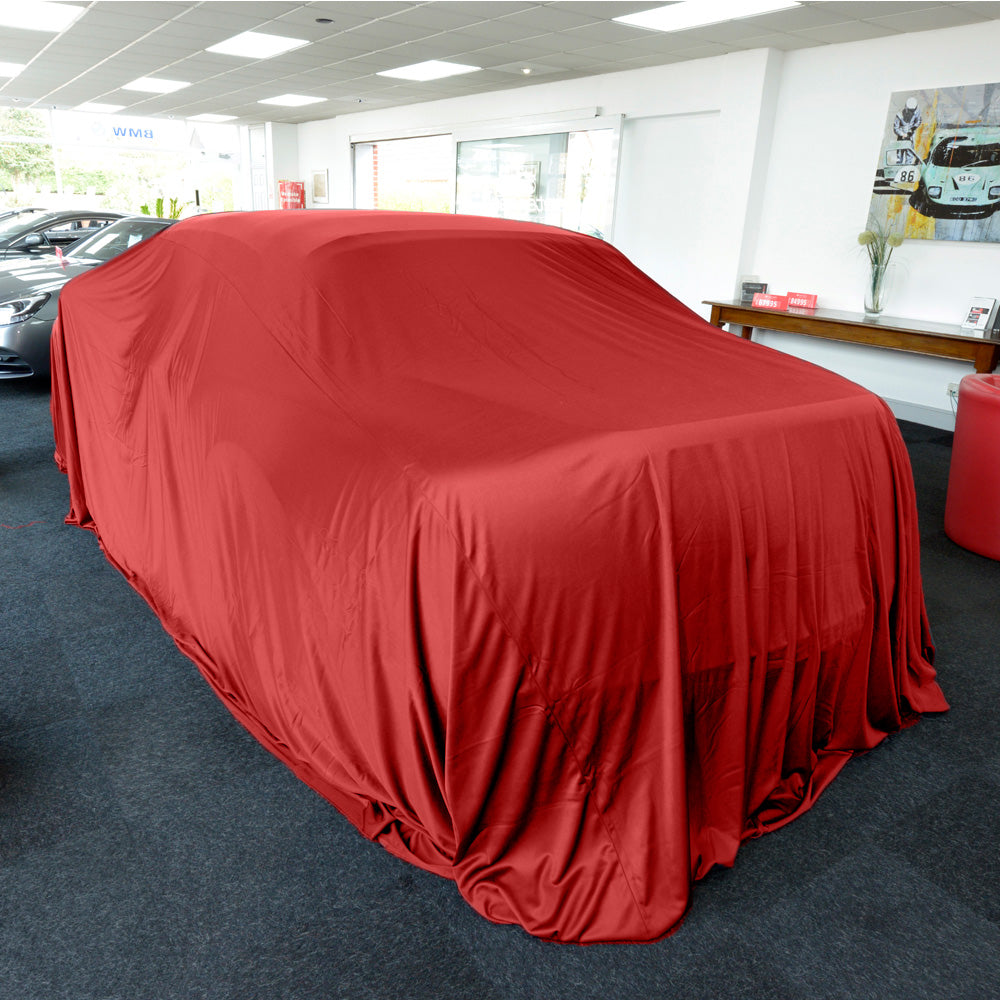 Showroom Reveal Housse de voiture pour modèles Cadillac – Housse de grande taille – Rouge (449R)