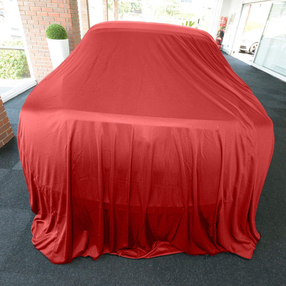Showroom Reveal Car Cover for Plymouth models - Large Sized Cover - Red (449R)