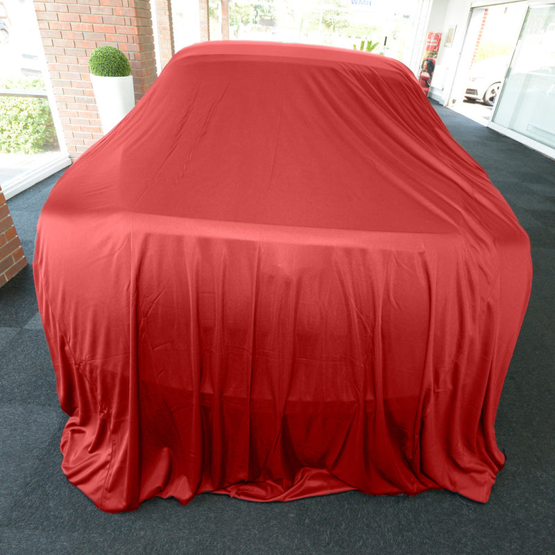 Showroom Reveal Car Cover for Ford models - Large Sized Cover - Red (449R)