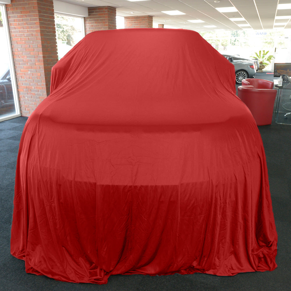 Showroom Reveal Housse de voiture pour modèles Hyundai – Housse de très grande taille – Rouge (450R)
