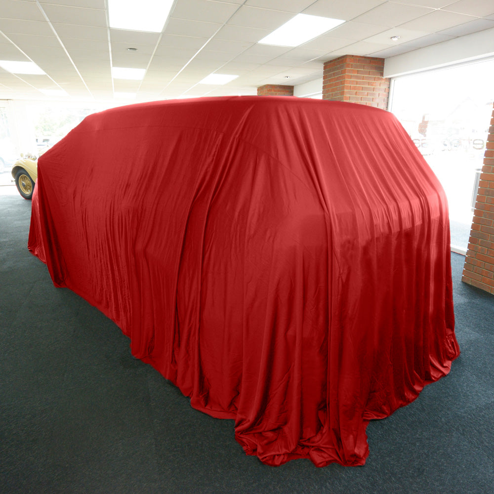 Showroom Reveal Housse de voiture pour modèles Cadillac – Housse de très grande taille – Rouge (450R)