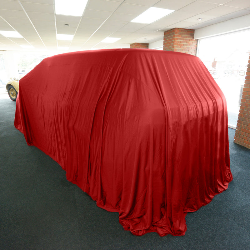 Showroom Reveal Car Cover for Plymouth models - Extra Large Sized Cover - Red (450R)