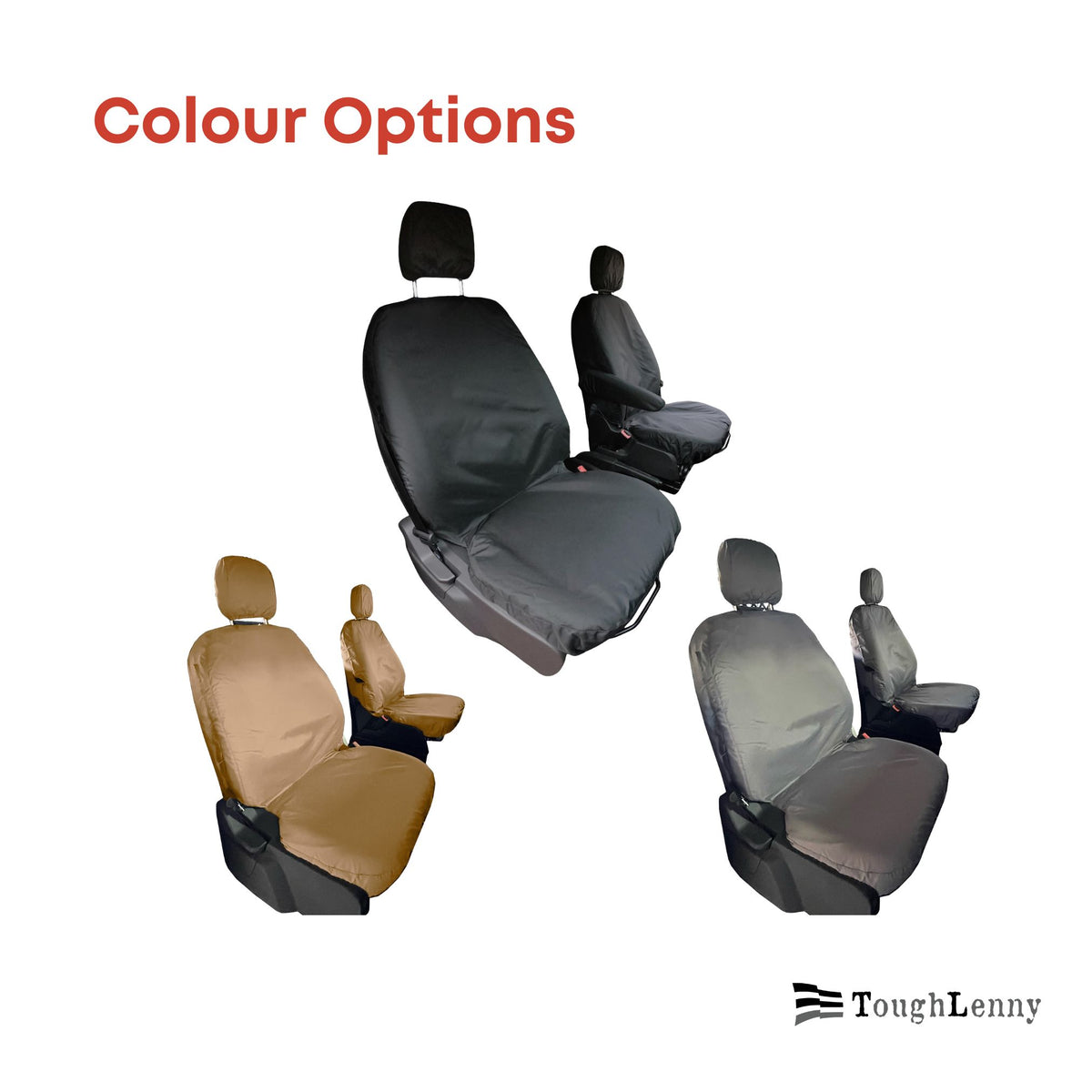Custom-Fit Waterproof Seat Covers for Ford Transit Connect