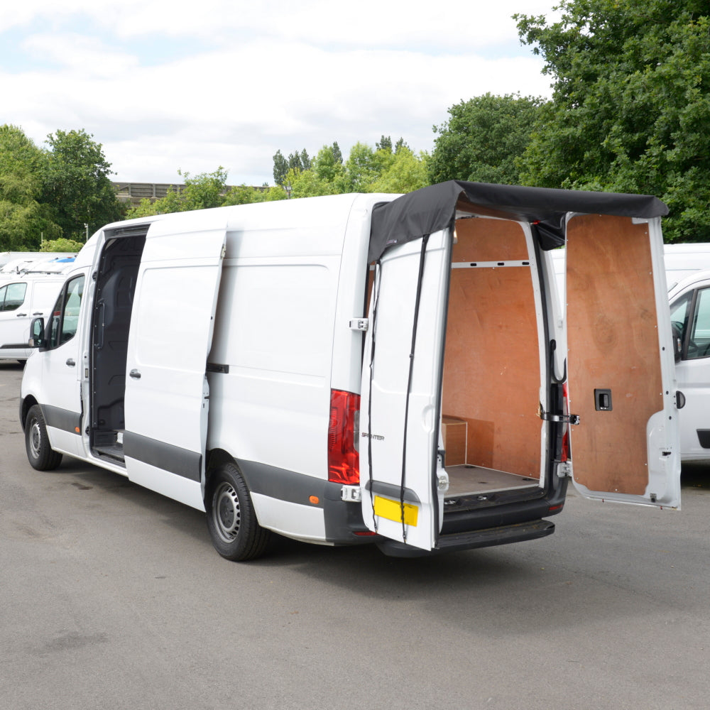 Custom-fit Barn Door Awning Cover for the Mercedes Sprinter Generation 3 - 2019 onwards (613)