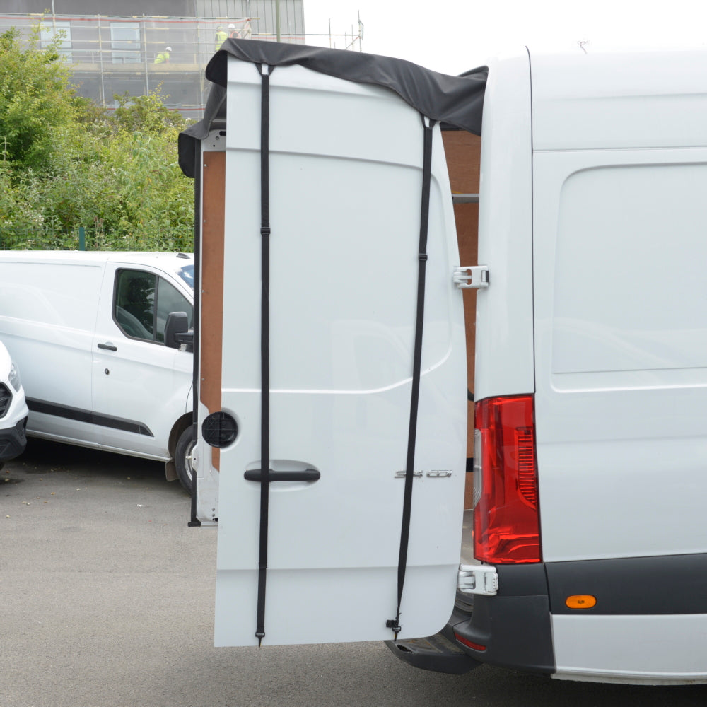 Custom-fit Barn Door Awning Cover for the Mercedes Sprinter Generation 3 - 2019 onwards (613)
