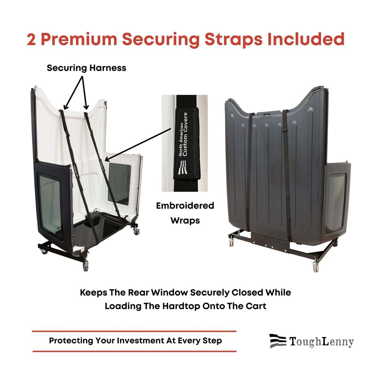 Jeep Wrangler Premium Hardtop Storage Cart | TJ, JK & JL