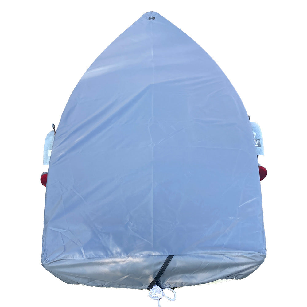 Housse de pont de voilier haut de gamme pour dériveur Laser – Housse de bateau sur mesure, imperméable et respirante – Gris foncé (960G)