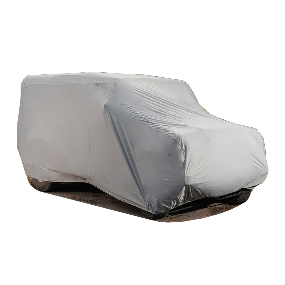 Housse de voiture extensible d'extérieur ultime pour modèles Chrysler (voir la description pour les modèles et les tailles)