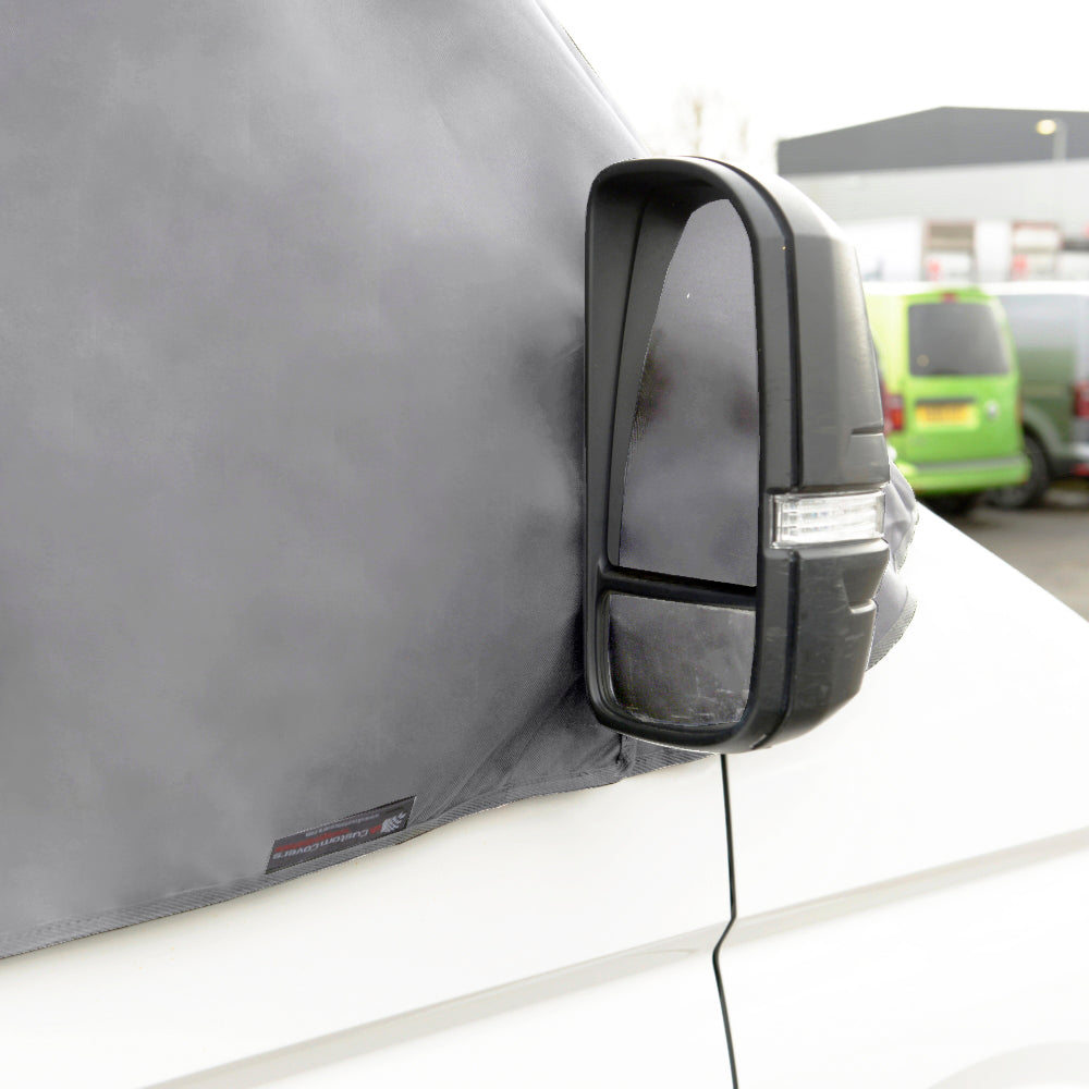 UK CUSTOM COVERS Mercedes Sprinter Thermal Windscreen Cover – Grey/Silver, All Years