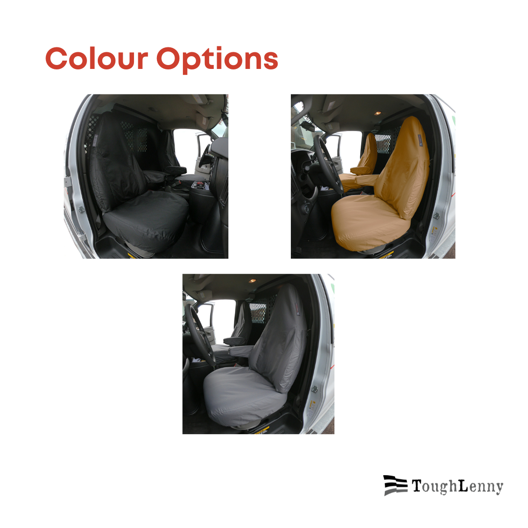 Juego de fundas de asiento delantero a medida para furgoneta Chevrolet/Chevy Express (varias opciones)