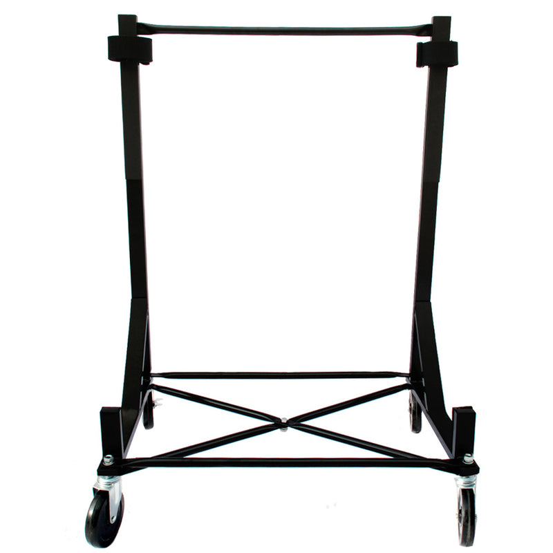 BMW Z3 Heavy-duty Hardtop Stand Trolley Cart Rack (Black) with 5" castors, Securing Harness and Hard Top Dust Cover (050Bc)