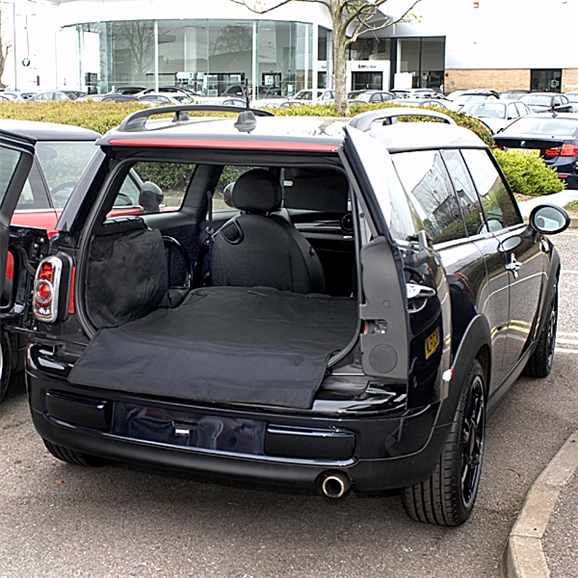 Tapis de coffre sur mesure pour BMW Mini Clubman version plancher surélevé Génération 1 (R55) - 2007 à 2014 (084)