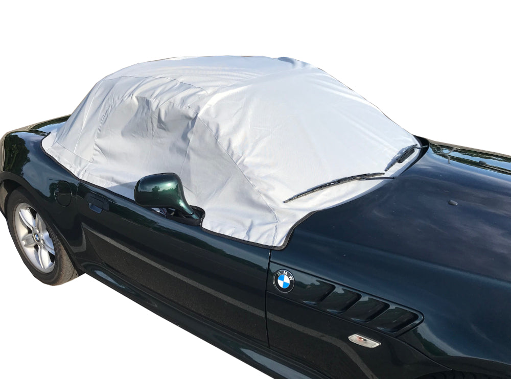 Demi-couverture de protection de toit souple pour BMW Z3 - 1995 à 2002 (100G) - GRIS