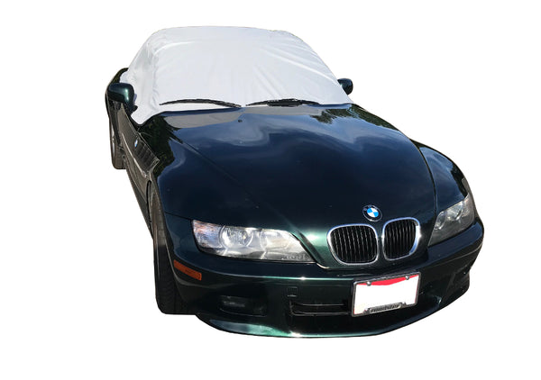 Demi-couverture de protection de toit souple pour BMW Z3 - 1995 à 2002 (100G) - GRIS