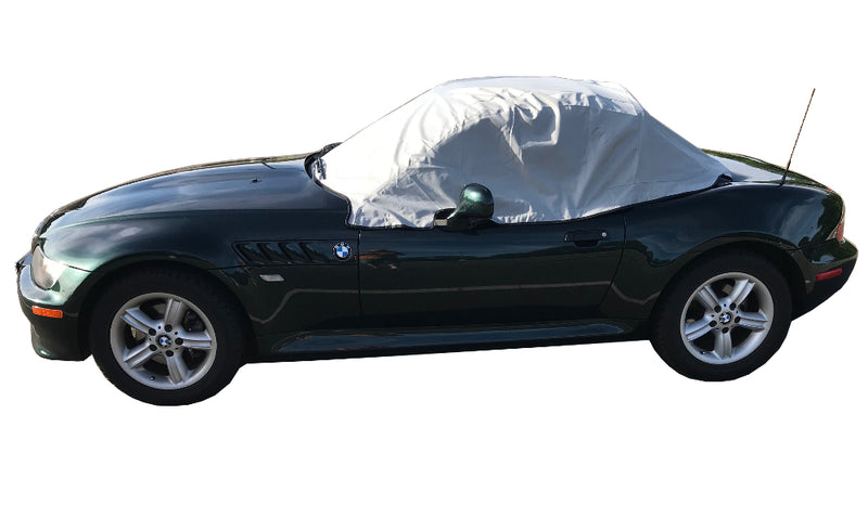 Demi-couverture de toit souple pour BMW E46 - 1999 à 2005 (571) - NOIR
