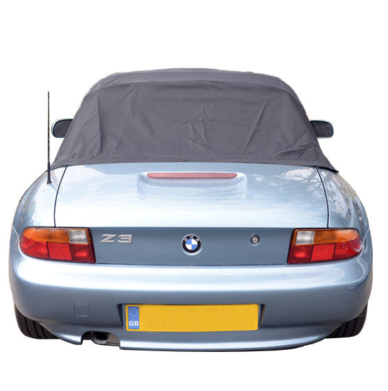 Soft Top Roof Protector Half Cover for BMW Z3 - 1995 to 2002 (100) - BLACK