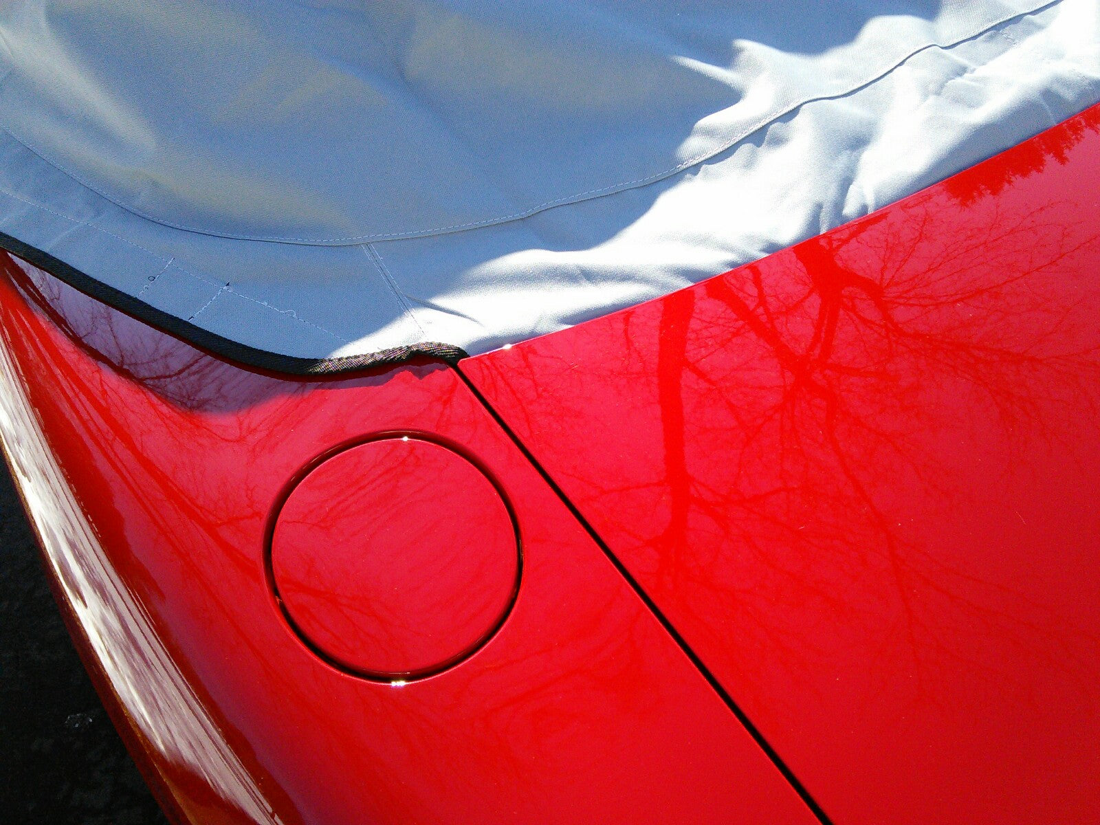 Demi-couverture de protection de toit souple pour Mazda Miata MX5 Mk1 (NA) Mk2 (NB) Mk2.5 - 1989 à 2005 (113G) - GRIS