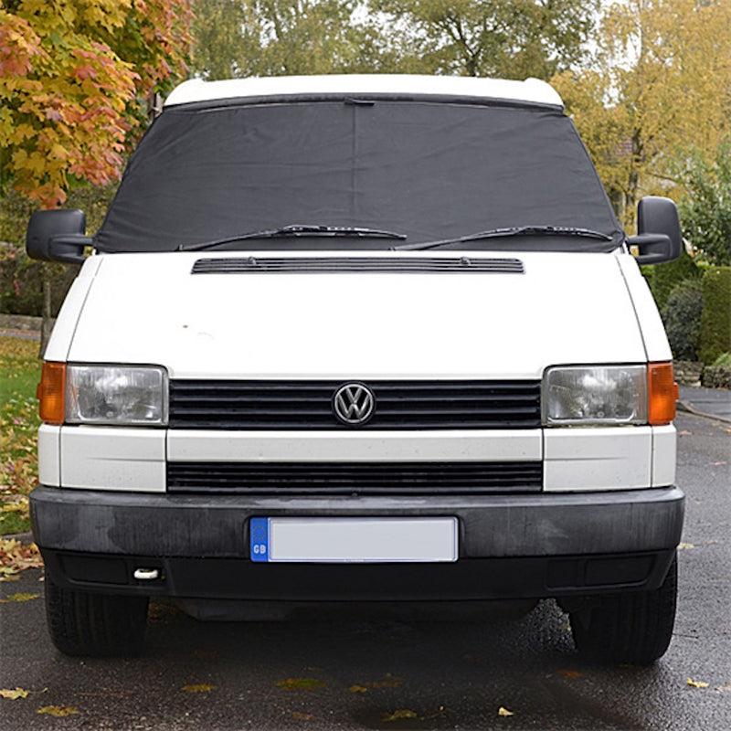 Screen Wrap Frost Cover for VW Bus Camper EuroVan Post-Type 2 T4 - BLACK - 1990 to 2003 (117B)
