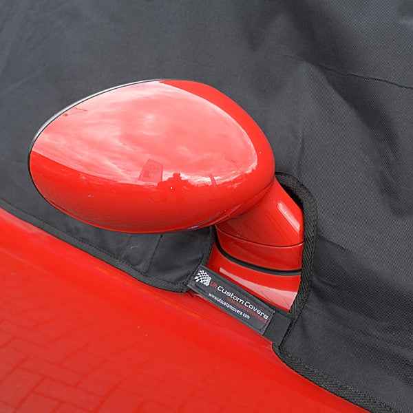 Demi-couverture de protection de toit souple sur mesure pour Mazda Miata MX5 Mk3 (NC) - 2005 à 2015 (121) - NOIR