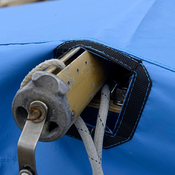 Enterprise Dinghy Deck Cover – Housse de bateau sur mesure et étanche – Bleu (126B)