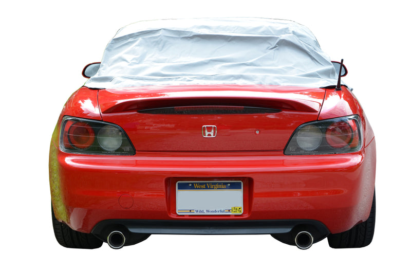 Soft Top Roof Protector Half Cover for Honda S2000 - 1999 to 2009 (134G) - GREY