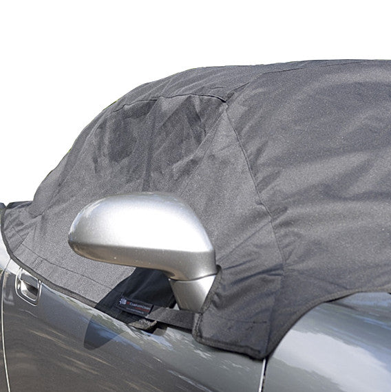 Soft Top Roof Protector Half Cover for Honda S2000 - 1999 to 2009 (134) - BLACK