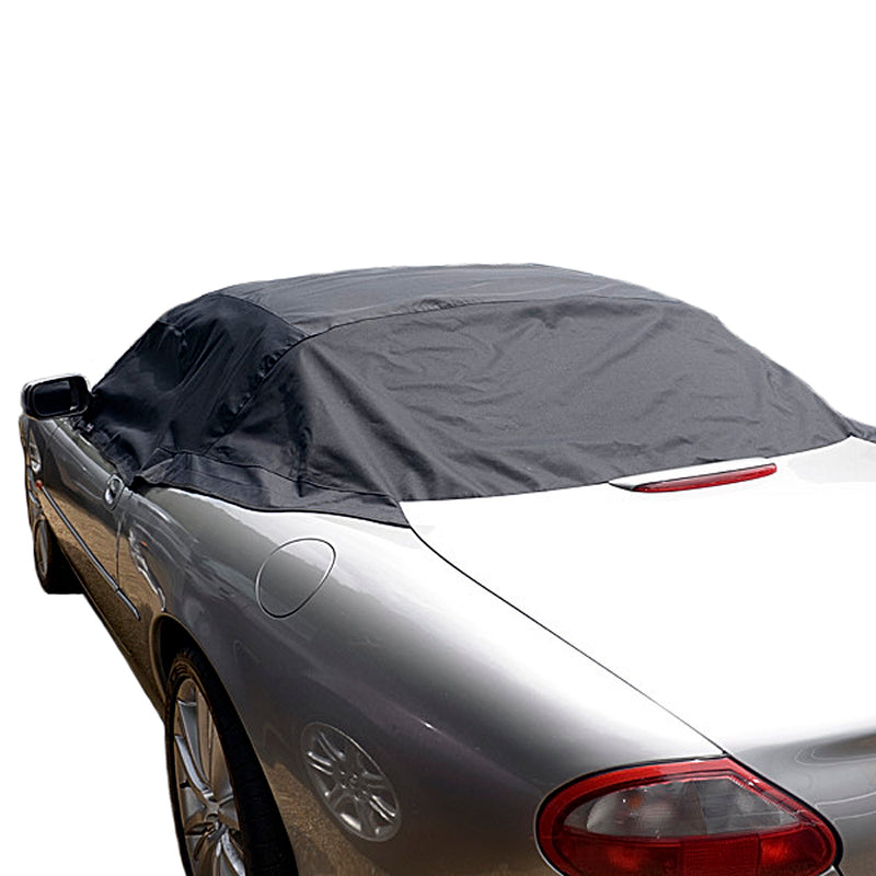 Soft Top Roof Protector Half Cover for Jaguar XK8 - 1997 to 2006 (135) - BLACK