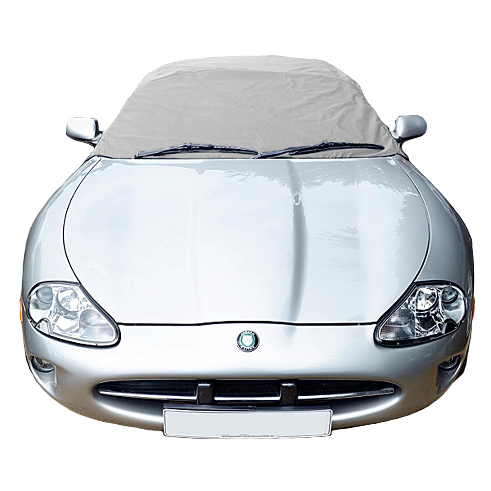 Demi-couverture de protection de toit souple pour Jaguar XK8 - 1997 à 2006 (135G) - GRIS