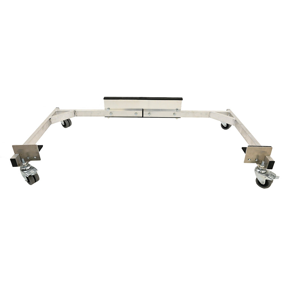 Support de chariot à toit rigide en aluminium pour Jeep Wrangler JK 2 portes et 4 portes, avec sangles de fixation de lunette arrière (diverses options)
