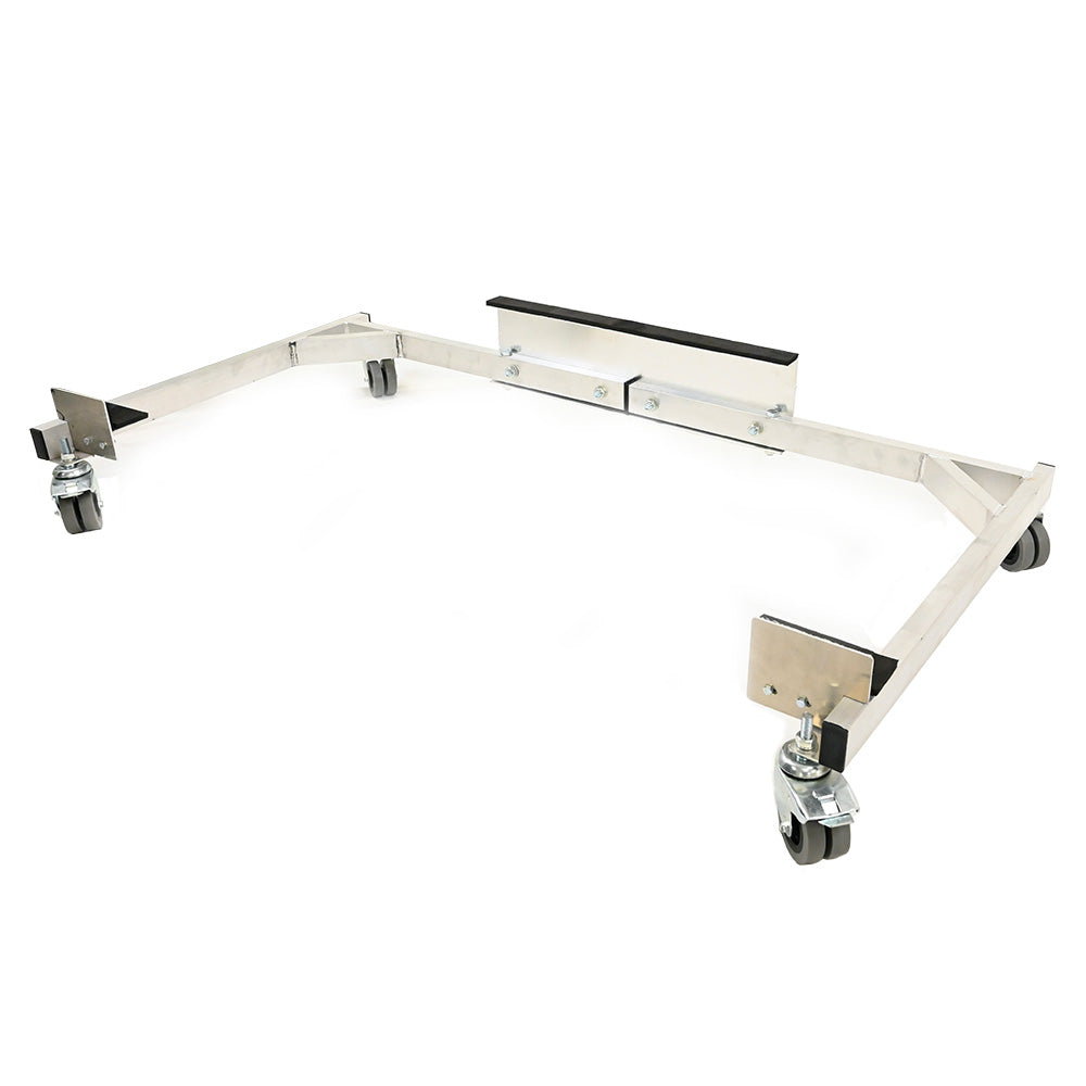Support de chariot à toit rigide en aluminium pour Jeep Wrangler JK 2 portes et 4 portes, avec sangles de fixation de lunette arrière (diverses options)