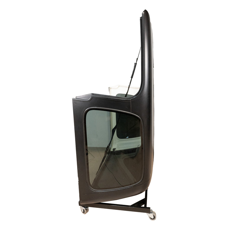 Jeep Wrangler TJ 2-door Heavy-duty Hardtop Stand Trolley Cart Rack (Black) with Rear Window Securing Straps (1502)