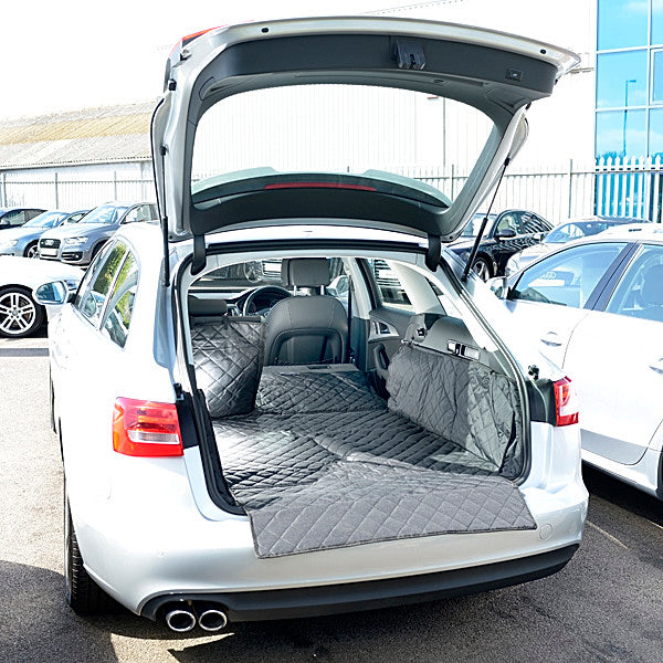 Custom Fit Quilted Cargo Liner for the Audi A6 Avant Wagon Cargo Liner Trunk Mat - Quilted, Tailored & Waterproof - Generation 4, 2011 to 2018 (217)