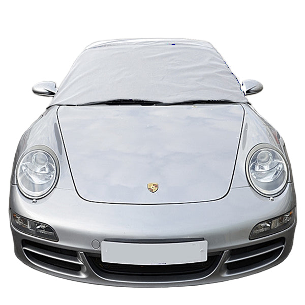 Demi-couverture de protection de toit souple pour Porsche 911 996 997 - 1999 à 2011 (232G) - GRIS