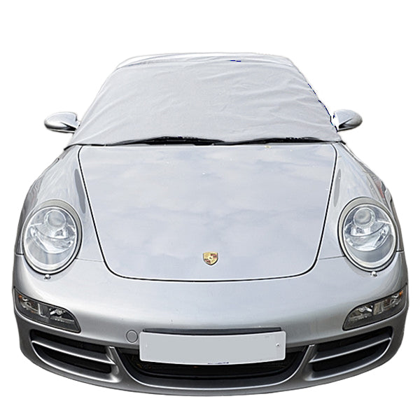 Soft Top Roof Protector Half Cover for Porsche 911 996 997 - 1999 to 2011 (232G) - GREY