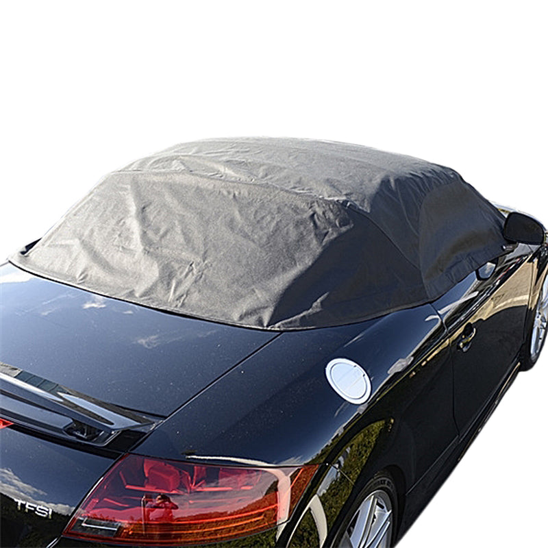 Soft Top Roof Protector Half Cover for Audi TT - Mk2 (Typ 8J) 2006 to 2014 (238) - BLACK