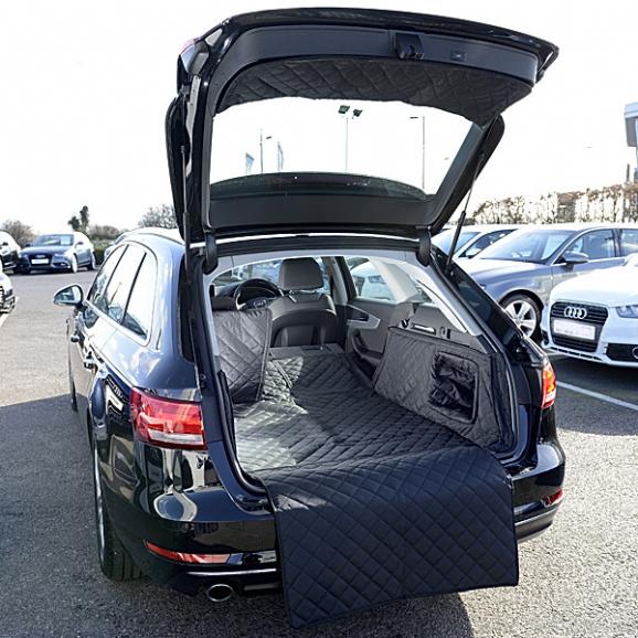 Doublure de coffre matelassée sur mesure pour l'Audi A4 Allroad Avant Génération 5 - à partir de 2016 (258)