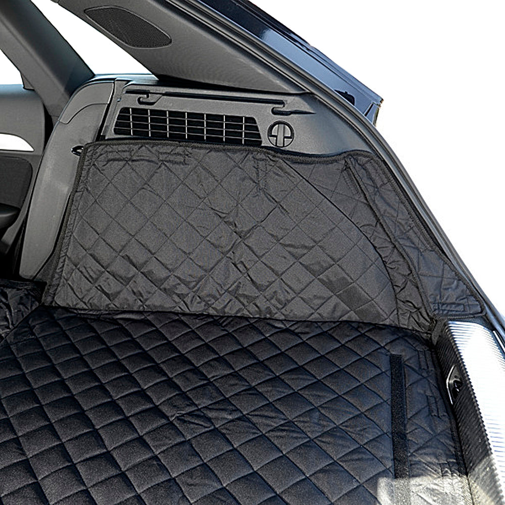 Doublure de coffre matelassée sur mesure pour la version à plancher surélevé Audi Q3 génération 1 - 2011 à 2018 (265)