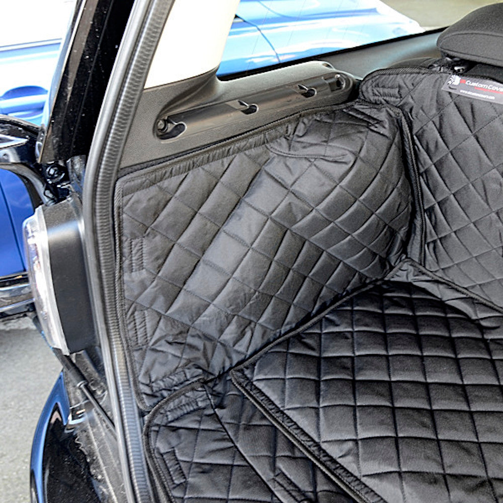 Doublure de coffre matelassée sur mesure pour la version à plancher surélevé BMW Mini Clubman R55 - 2007 à 2014 (273)