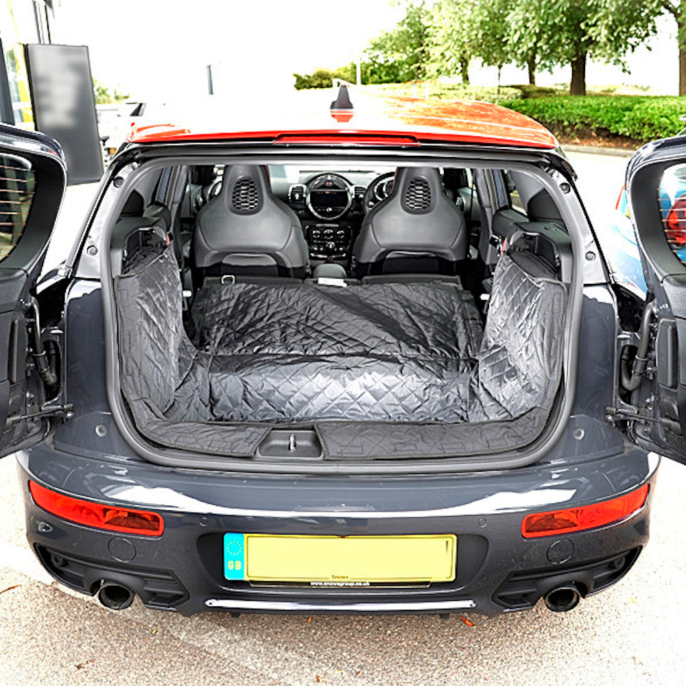 Doublure de coffre matelassée sur mesure pour la BMW Mini Clubman version à plancher bas F54 génération 2 - à partir de 2015 (278)