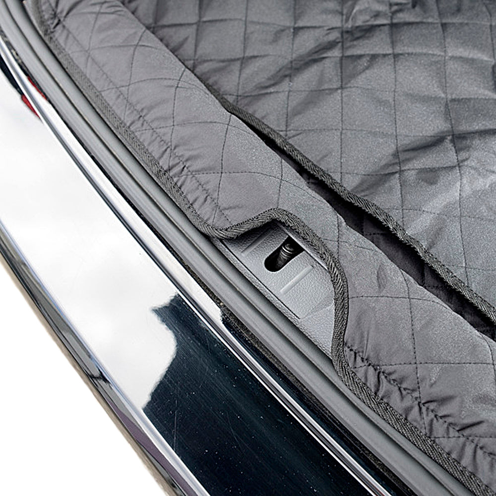 Tapis de coffre pour Volkswagen VW Golf MK7 Hatchback (version à plancher surélevé) - 2013 à 2019 - Ajustement personnalisé et matelassé (279)