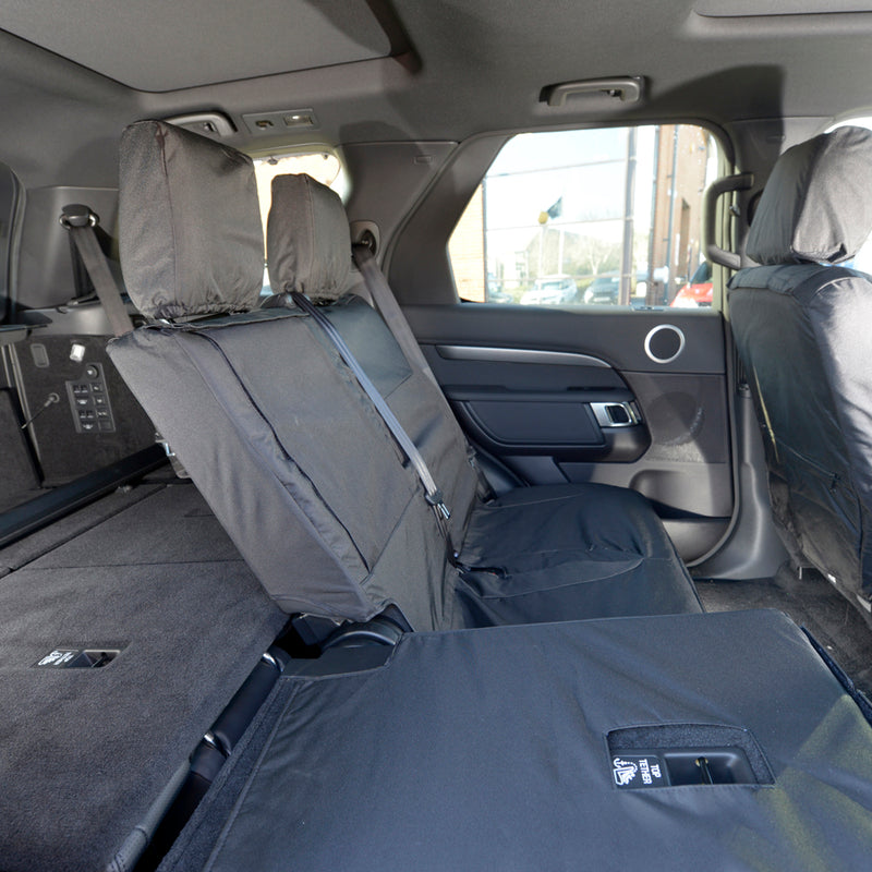 Custom Fit Seat Covers for the Land Rover Discovery 5 - Rear Seats - Tailored 2017 onwards (324)
